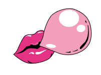 Стикер с очками