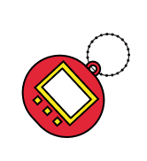 Стикер Брелок Тамагочи